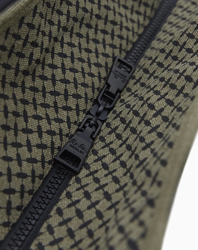 Mason Shopper Canvas Taske - Olive/Black - Lala Berlin
